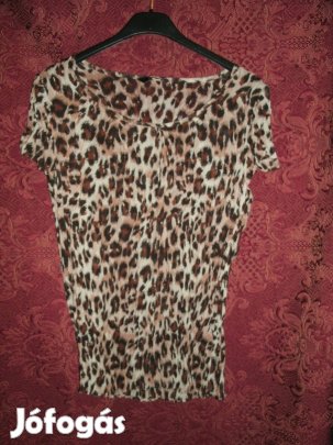 F&F tigrismintás felső Új Hossza:59 cm, mellbősége:80