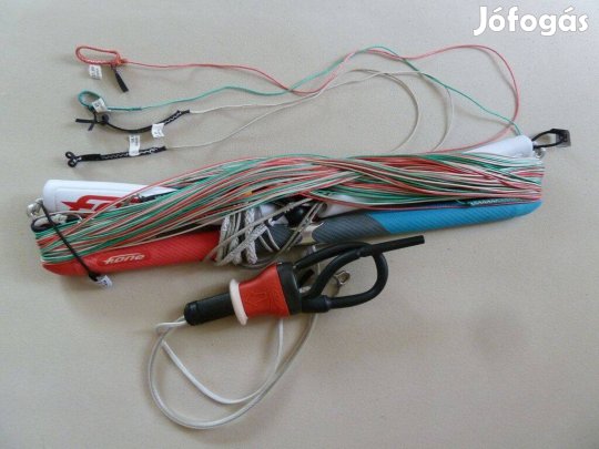 F-One Bandit új 4 zsinóros 52cm-es kitesurf bar makulátlan állapotban