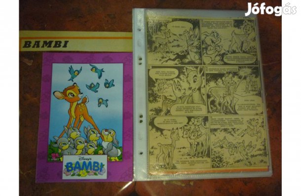 F.Salten Dargay Attila Bambi képregény 1975
