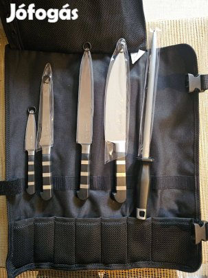 F. Dick 1905 Késkészlet 5db-os plusz táska