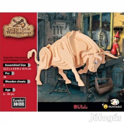 Fa 3D Puzzle - Bika (38db-os) (_)