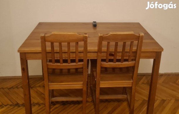 Fa Aztal + 2 Szék