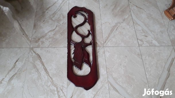 Fa Faragott madár fali dísz dísztárgy