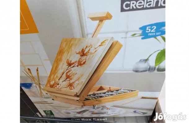 Fa "bőrönd "festő koffer és állvány