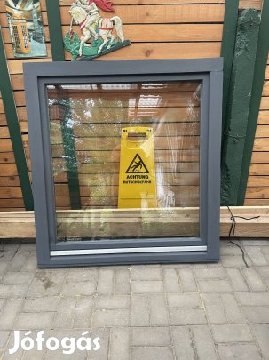 Fa ablak 116x124 thermo üveg