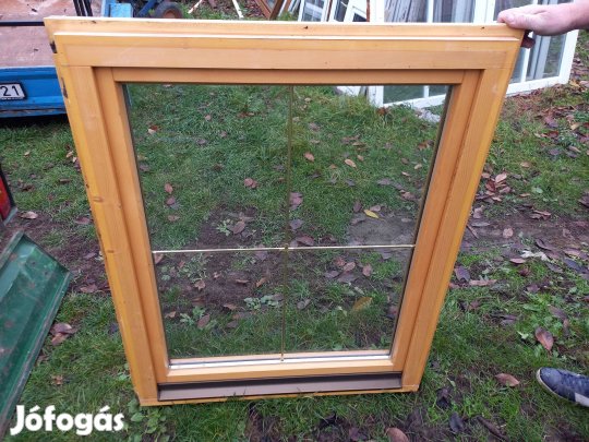 Fa ablak ok 98 cm x 119 cm