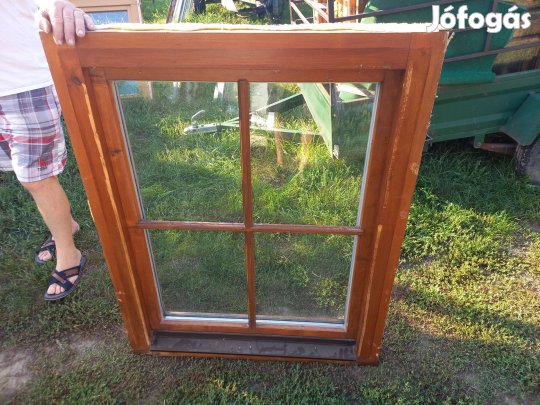 Fa ablak ok 99 cm x 125 cm