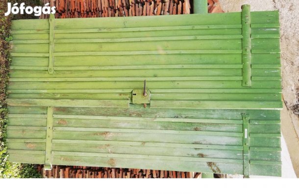 Fa ajtó, 2 szárnyú eladó