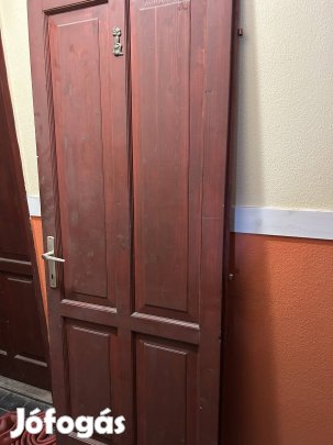 Fa ajtó lap, ajtólap kilinccsel, beltéri ajtó