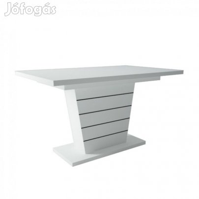 Fa asztallapos étkezőasztal Rusztik fehér T22329-2-6598