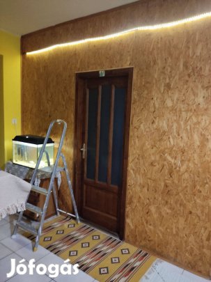 Fa beltéri üveges ajtó