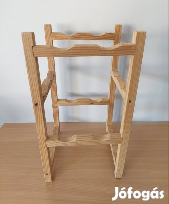 Fa bortartó 8 db palackhoz 