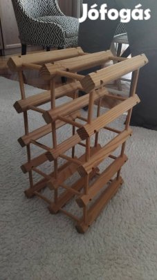 Fa bortartó 8 üveg borhoz