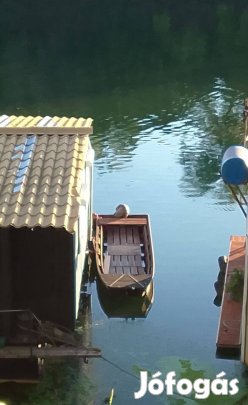 Fa csónak hajó ladik 5.5 méteres 3 éves borovi fenyő szezon előtti ár!