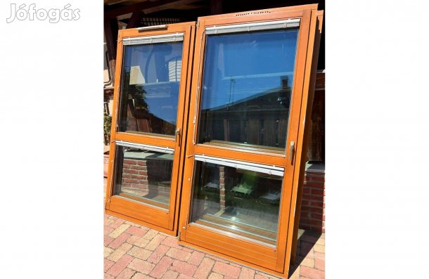 Fa erkély ajtó 10 db egyforma 104 x 230 cm szép állapotban!