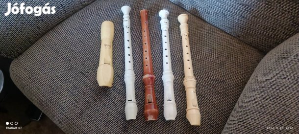 Fa és műanyag furulya gyűjtemény. Utánvétesen is. 