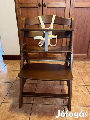 Fa etetőszék Hauck Alpha+ Walnut