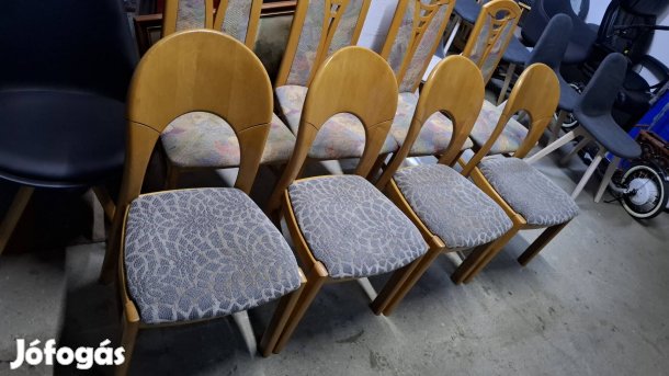 Fa étkező szék, 4db. 