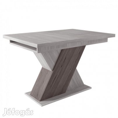 Fa étkezőasztal 120+40x80 Katthult-Sötét katthult T28817-2-7006