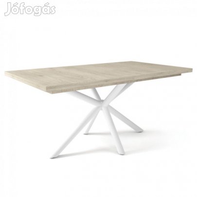 Fa étkezőasztal fehér lábbal Cotta cremona T28048-2-6937