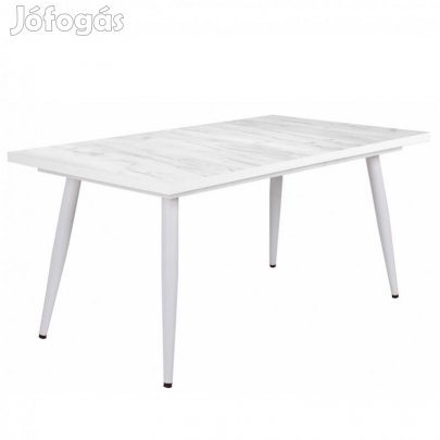 Fa étkezőasztal fehér lábbal Fehér tölgy T28815-2-6992