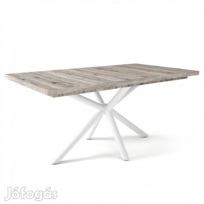 Fa étkezőasztal fehér lábbal San remo tölgy T28048-2-6943