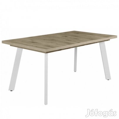 Fa étkezőasztal fehér lábbal Viking tölgy T28826-2-7062