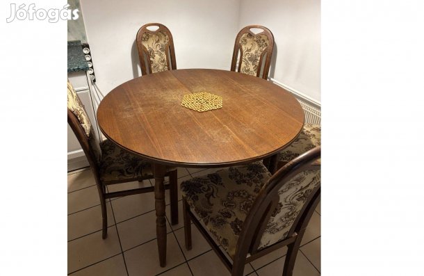 Fa étkezőgarnitúra
