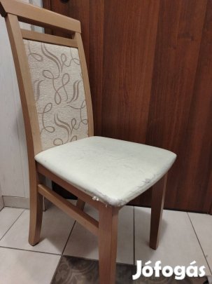 Fa étkezőszék, 5 db