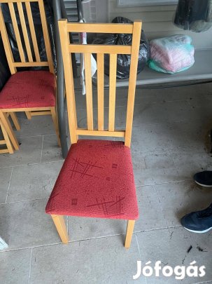 Fa étkezőszék (6db)