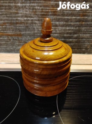 Fa fedeles doboz ékszertartó