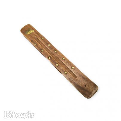 Fa füstölőtartó arany elefánt mintával illatos pálca füstölőhöz 25 c