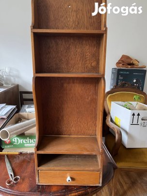 Fa fűszertartó polc