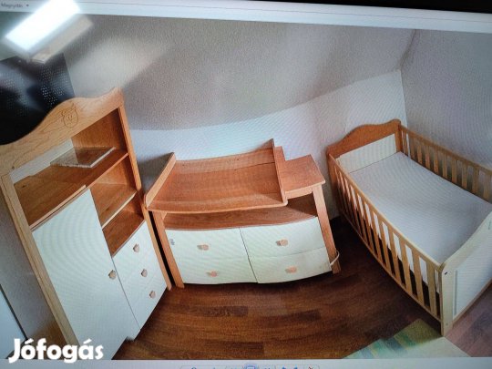 Fa gyerekbútor garnitúra