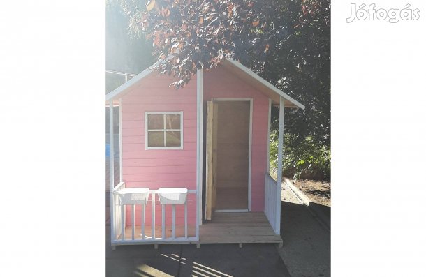 Fa gyermekház/ kerti játszóház/ szerszámtároló (220 x 180 x 180