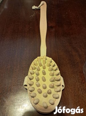 Fa hátmosó és  masszírozó kefe