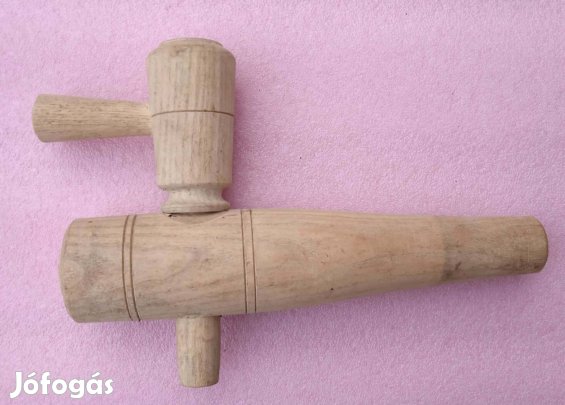 Fa hordócsap , 20 cm.-s , használt