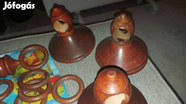 Fa karnis szett cseresznye színben 1900Ft Siófok ingyen szállítás