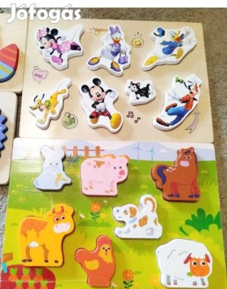 Fa kirakó forma játék