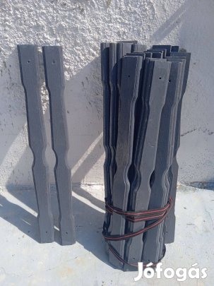 Fa korlát erkély terasz elem