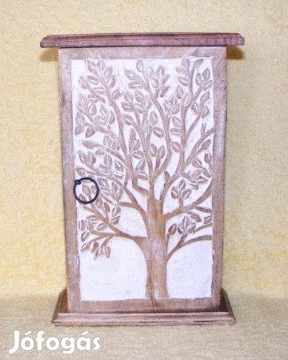 Fa kulcstartó fali szekrény Gilde