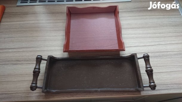 Fa különleges kínáló tálcák egyben eladók