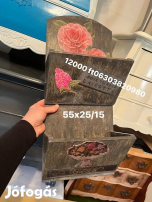 Fa levéltartó bp.17 kerben eladó 