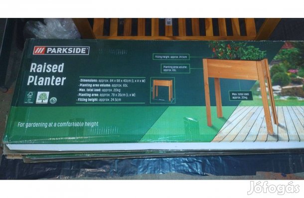 Fa magaságyás (új) féláron