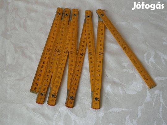 Fa mérőléc, colstok ( 2 méteres )