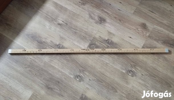 Fa mérőrúd, hitelesített