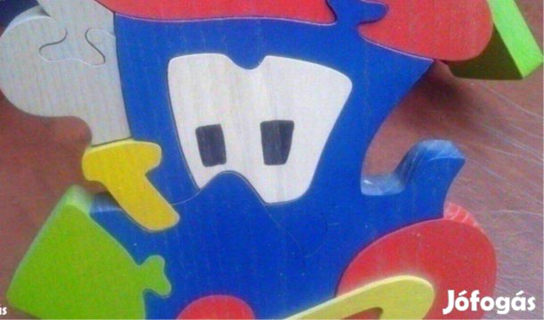 Fa mozdony gyerek lámpa mennyezeti