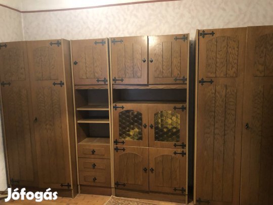 Fa nappali bútor szekrénysor szekrény