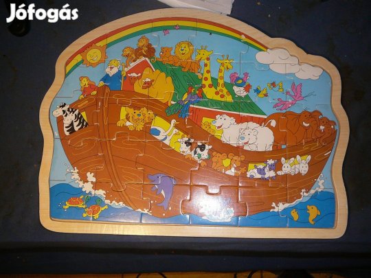 Fa puzzle játék