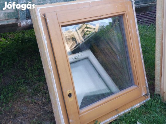 Fa sz;72 m;76 hőszigetelt 2 réteg üveg bukó-nyiló kép szerinti jó álla